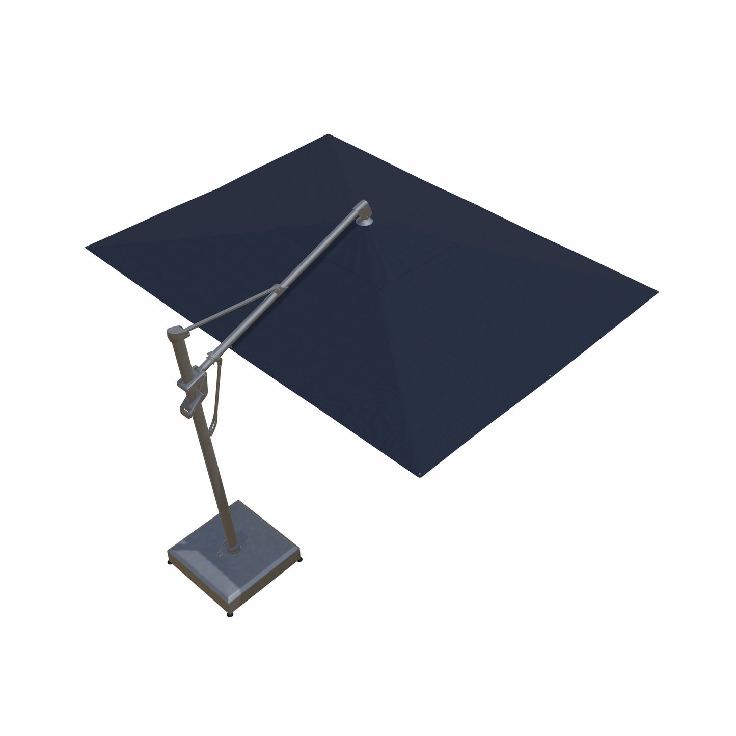 Treasure Garden 13' Octogon Bronze Pole Cantilever Umbrella