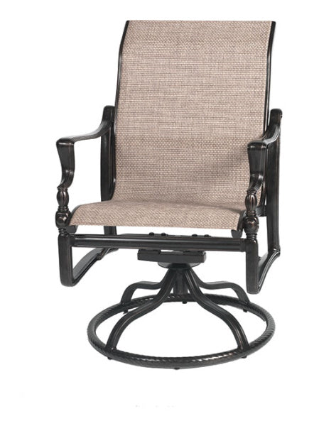 Bel Air Cast Aluminum Sling Dining Set