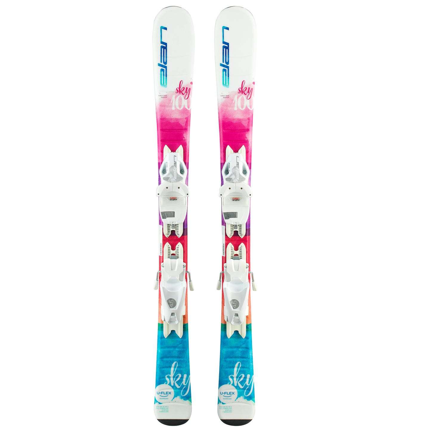 ELAN SKY QT 100cm JUNIOR SKIS