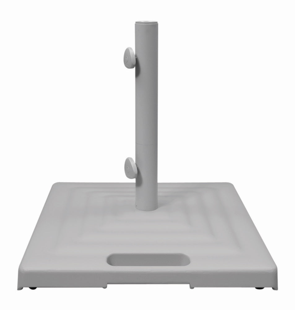 Treasure Garden Monaco 100 lbs. Square Umbrella Base with Wheels (Whit – Sundown Ski & Patio Treasure Garden Monaco 100 lbs. Square Umbrella Base with Wheels (Whit – Sundown Ski & Patio