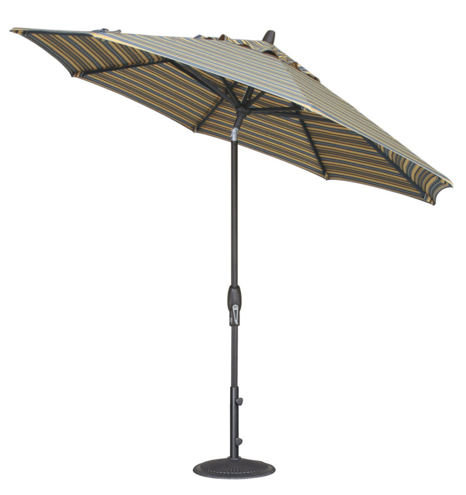 Treasure Garden 9ft. Anthracite Pole Auto Tilt Umbrella – Sundown Ski & Patio