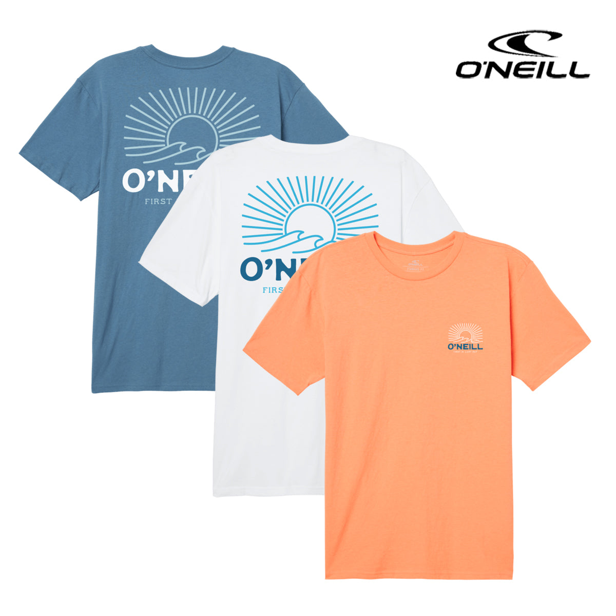 Oneill New Day Surf T Shirt Sundown Ski And Patio