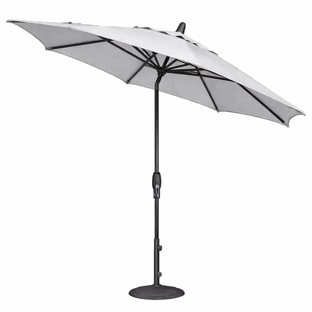 Treasure Garden 9ft. Anthracite Pole Auto Tilt Umbrella – Sundown Ski & Patio