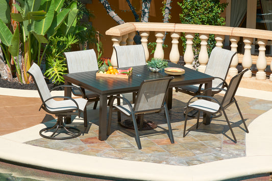 Santa Cruz Desert Bronze Dining Set