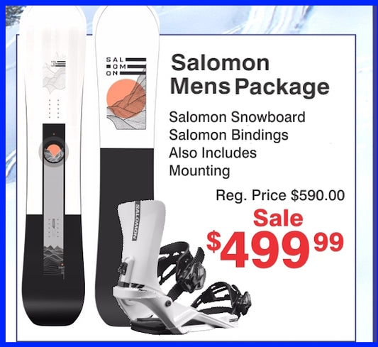 Shop Ski Snowboard Packages For Every Skill Level