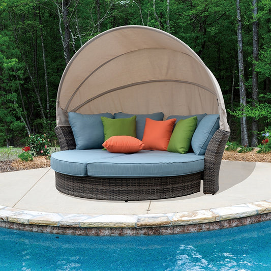 ECLIPSE DAYBED Grey w/ Light Blue