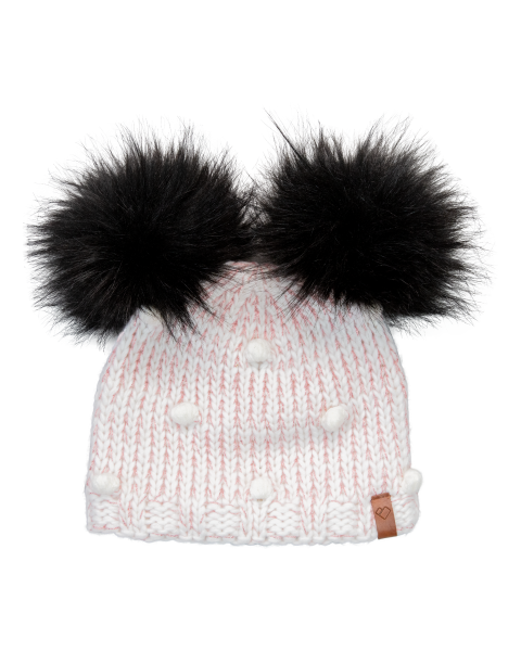 OBERMEYER TODDLER PARIS FAUX FUR POM BEANIE