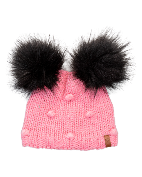 OBERMEYER TODDLER PARIS FAUX FUR POM BEANIE