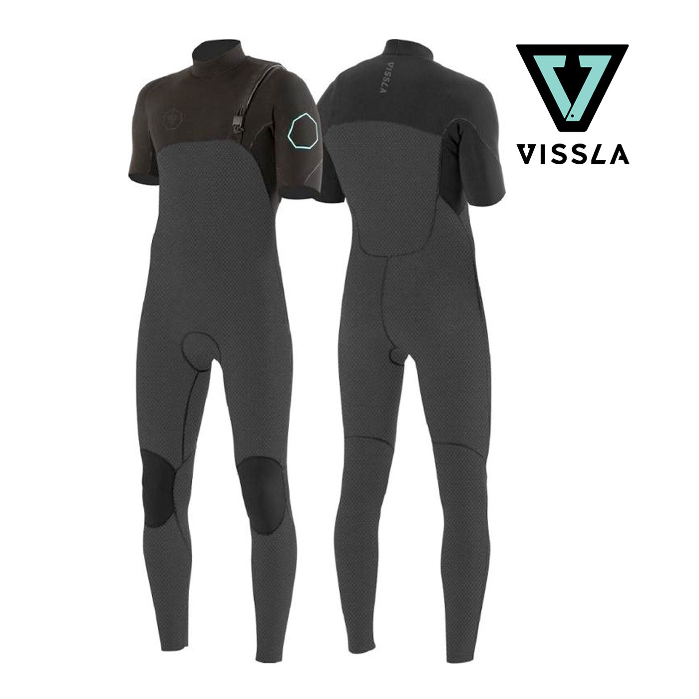 Vissla Men's High Seas 2mm Wetsuit Chest Zip
