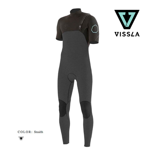 Vissla Men's High Seas 2mm Wetsuit Chest Zip