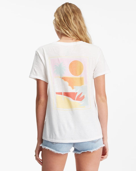 Billabong Ladies Modern Lovers Graphic T Shirt